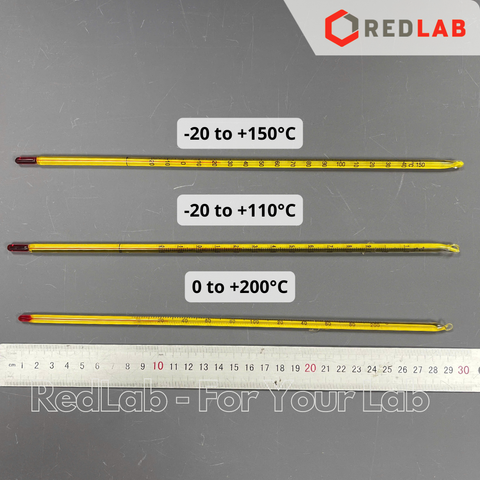 Nhiệt kế rượu thuỷ tinh ONELAB -20 to +110°C | -20 to +150°C | 0 to +200°C, có VAT