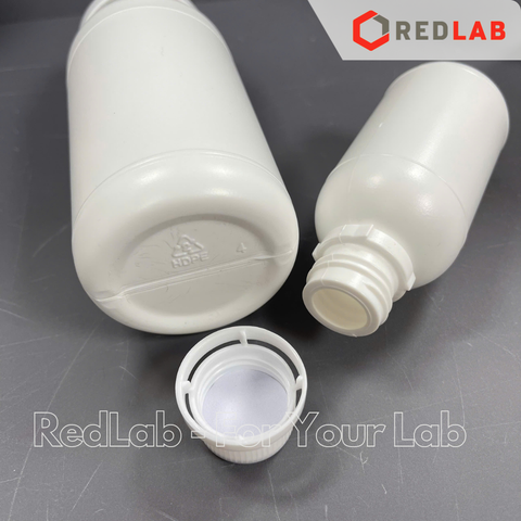 Chai nhựa HDPE trắng nắp khóa Việt Nam 100 250 500 1000 ml, có VAT