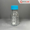 Chai trung tính trắng ISOLAB 100 250 500 1000 ml 2 3 5 10 L nắp vặn PP xanh GL45, thủy tinh borosilicate, có VAT