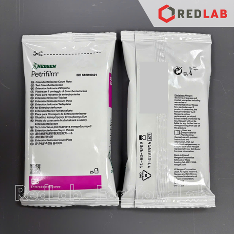 6420 / 6421 Đĩa Petrifilm kiểm họ vi khuẩn đường ruột NEOGEN (EB) Petrifilm Enterobacteriaceae Count Plates, có VAT
