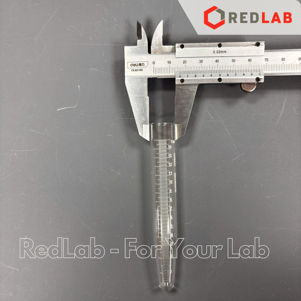 Ống ly tâm thủy tinh 15ml MARIENFELD 3900022, đường kính 16.5mm dài 113mm glass centrifuge tube, có VAT