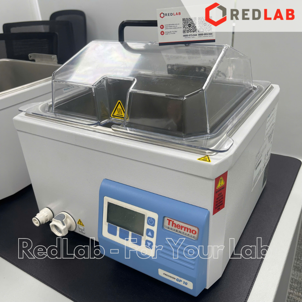 Bể ổn nhiệt 10 lít (water bath) Thermo Fisher GP 10 (TSGP10) nhiệt độ môi trường đến 100°C, có VAT