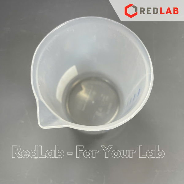 Ca nhựa PP không quai vạch sơn xanh ISOLAB 50 100 250 500 1000 2000 ml, cốc đong hóa chất chịu nhiệt, có VAT