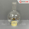 Bình cầu đáy tròn cổ trơn BIOHALL 50 100 250 500 ml 1L 2L 3L 5L 10L 20L, mark trắng, có VAT