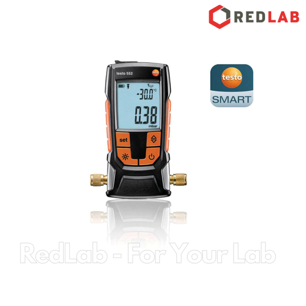 Máy đo áp suất chân không TESTO 552 (0560 5522) dải đo 0 đến 26,66 mbar / 0 đến 20.000 micron, chính hãng, có VAT