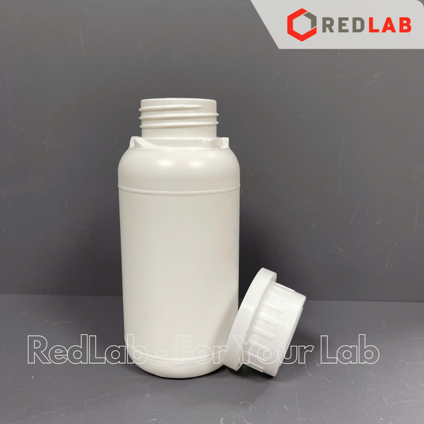 Chai nhựa HDPE trắng nắp khóa Việt Nam 100 250 500 1000 ml, có VAT