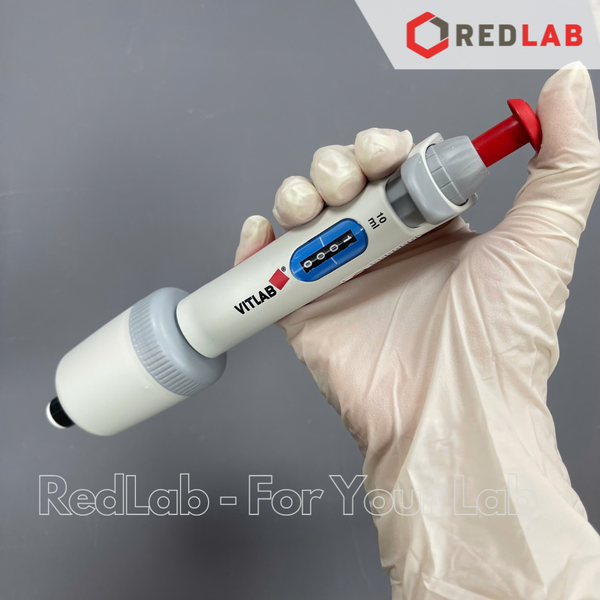 Micropipet đơn kênh hấp tiệt trùng VITLAB 0.5-10 2-20 10-100 20-200 100-1000 ul 0.5-5 1-10 ml, có VAT