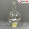 Bình cầu đáy tròn cổ trơn BIOHALL 50 100 250 500 ml 1L 2L 3L 5L 10L 20L, mark trắng, có VAT