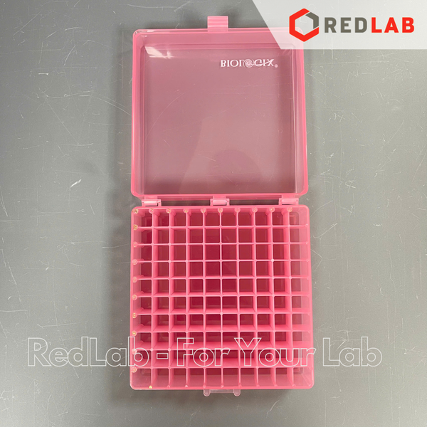 Hộp trữ lạnh 100 vị trí BIOLOGIX 90-9100 nhựa PP, chịu nhiệt -86°C đến hấp 121°C (La-Pha-Pack) có VAT