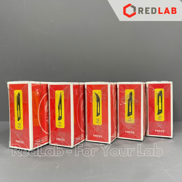 Lưỡi dao mổ phẫu thuật thí nghiệm HUAIAN MEDICOM (doctor) falcon Số 10 11 12 13 15 20 21 22 23 (hộp 100 cái) có VAT