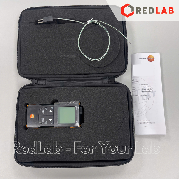 Máy đo nhiệt độ 1 kênh (TC loại K) kết nối App TESTO 925 (0563 0925) nhiệt kế -50 đến +1000 °C, chính hãng, có VAT