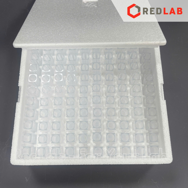 [Hộp 100 cái] Cuvet nhựa PS, tóp đáy, 10x4x45mm, 0.5-2ml APTACA 1016, dùng cho máy quang phổ (chưa gồm nắp) có VAT