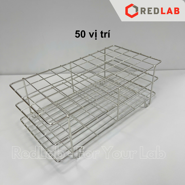 Giá đỡ ống nghiệm Inox 201 nhiều kích cỡ, cho ống đường kính 13 16 18 20 22 25 30 38 mm (kệ đựng ống ly tâm), có VAT