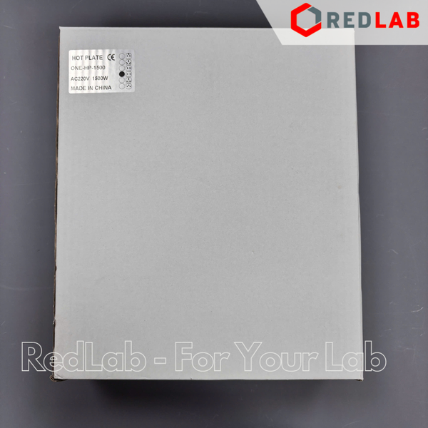 Bếp điện thí nghiệm ONELAB 1500W Ø185mm, thiết bị gia nhiệt dùng trong lab, đun cốc, bình cầu đáy bằng, có VAT