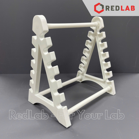 Giá đỡ pipet ngang 12 vị trí ONELAB kệ nhựa đựng pipet thẳng, pipet bầu thí nghiệm, có VAT