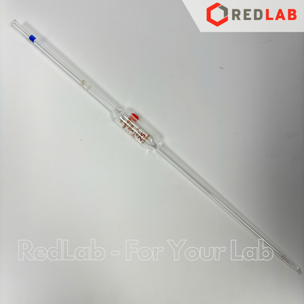 Pipet bầu 2 vạch BIOHALL Class AS  1 2 3 5 10 15 20 25 50 100 ml, chia vạch xanh / nâu, có VAT