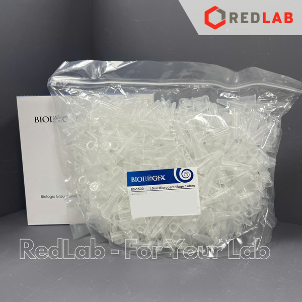 [Gói 500 cái] Ống ly tâm dạng Eppendorf 0.5 1.5 2 ml BIOLOGIX 80-0500 80-1500 80-0020, nhựa PP, có thể hấp autoclave, có VAT