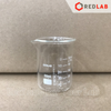 Cốc đốt thủy tinh thấp thành GENLAB 10 25 50 100 250 500 1000 ml 2 3 5 10 L, beaker thí nghiệm có mỏ, chịu nhiệt, có VAT