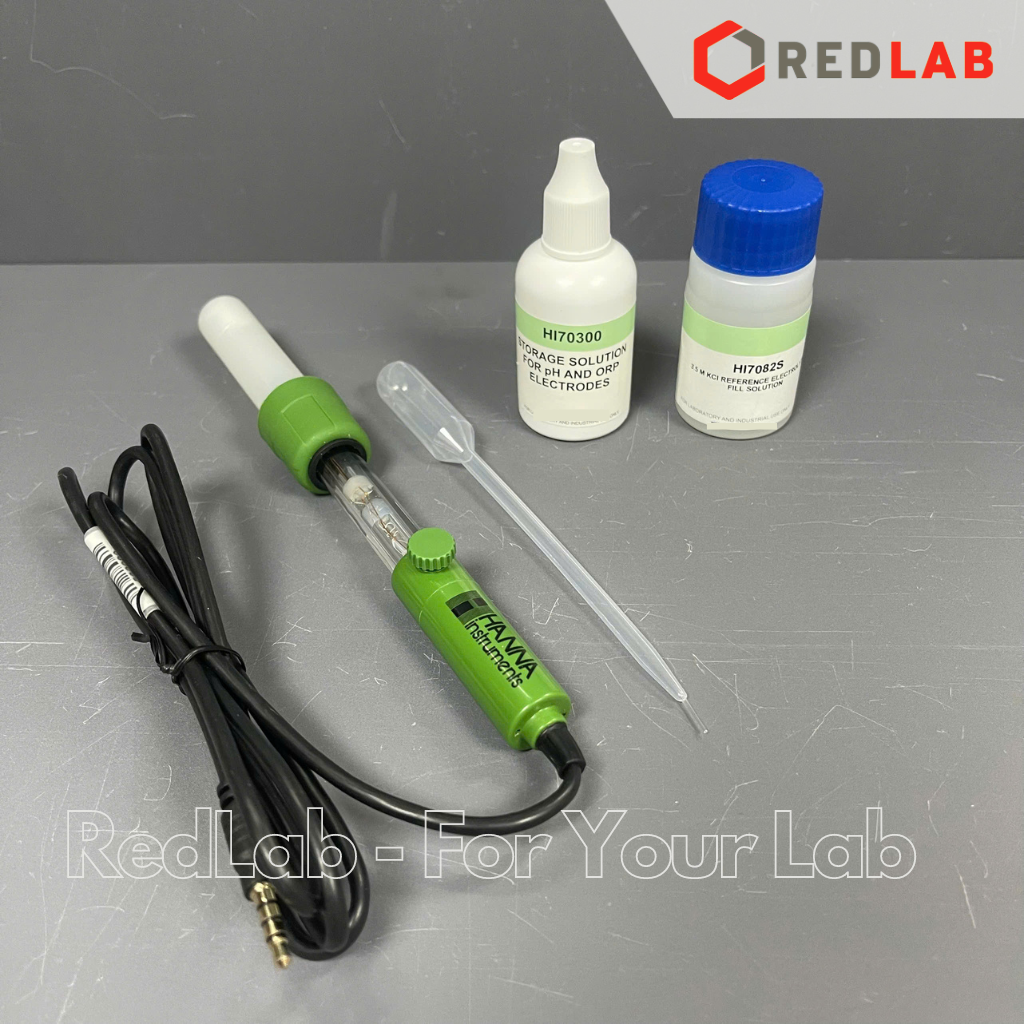 Điện Cực pH Thân Thủy Tinh Cổng 3.5mm Hanna HI11310, giá tốt, có VAT