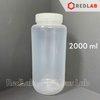 Chai nhựa PP trắng miệng rộng ONELAB 30 60 125 250 500 ml 1 2 L, chịu nhiệt tối đa 140°C, đựng mẫu thí nghiệm, có VAT