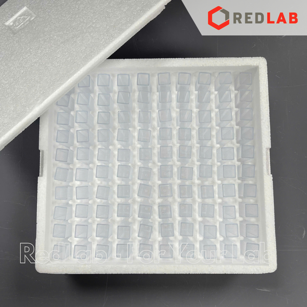 [Hộp 100 cái] Cuvet nhựa PS 1015 10x10x45mm 2-4 ml Aptaca -  cho máy quang phổ (chưa gồm nắp), có VAT