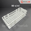 Giá đỡ ống nghiệm nhựa ONELAB nhiều vị trí đựng ống nghiệm, ống ly tâm Ø 13 16 20 25 30 mm, có VAT