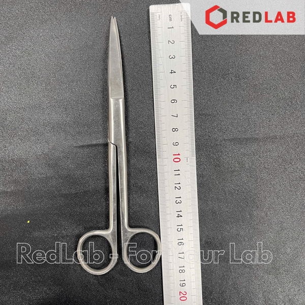 Kéo cong 2 đầu nhọn Pakistan 12 14 16 18 20 cm, dùng trong lab thí nghiệm, có VAT