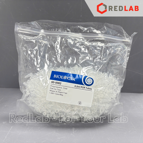 [1000 cái] Ống PCR tube 0.2ml BIOLOGIX 60-0082, nhựa PP, nắp liền, ly tâm 6000RCF, PCR single tube, có VAT