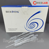 Pipet pasteur nhựa 1ml non-sterile BIOLOGIX 30-0135 ống hút nhỏ giọt thí nghiệm, dài 160mm, chia vạch, có VAT
