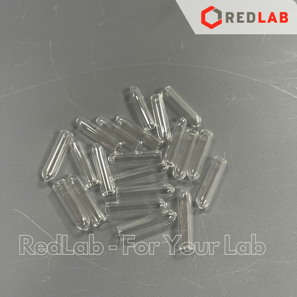 [100 cái] Ống Durham thuỷ tinh 6 x 25 mm dùng trong thí nghiệm lên men sinh khí, có VAT