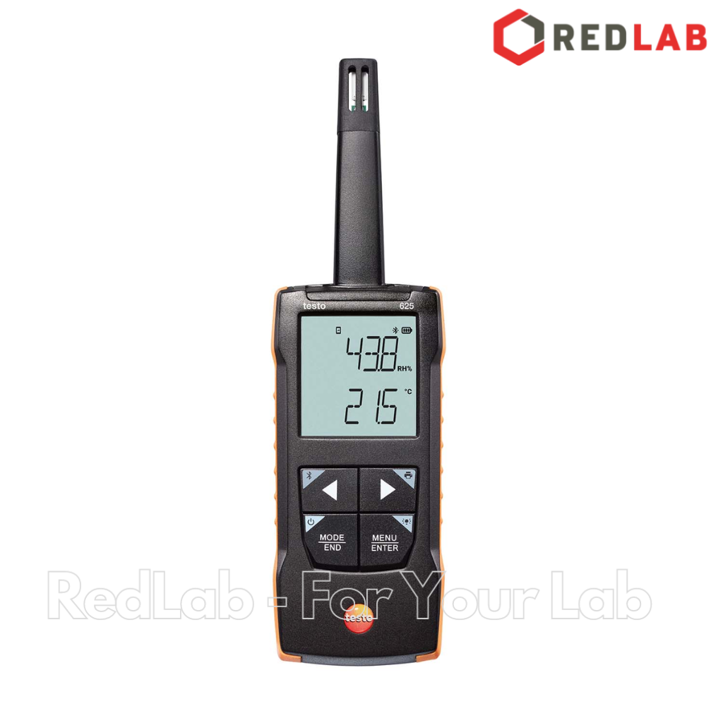 Máy đo nhiệt độ, độ ẩm Kết nối App TESTO 625 (0563 1625) nhiệt ẩm kế -20 đến +60 °C, 0 đến 100 %RH, chính hãng, có VAT