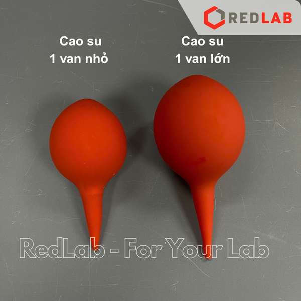 Quả bóp cao su 1 van, congtogut, silicon 1 2 3 5 10 ml, dùng cho pipet paster, pipet chia vạch, pipet bầu, có VAT