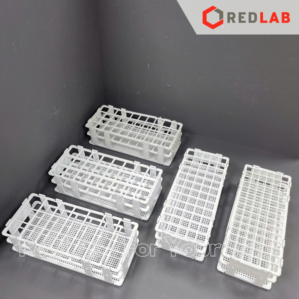 Giá đỡ ống nghiệm nhựa ONELAB nhiều vị trí đựng ống nghiệm, ống ly tâm Ø 13 16 20 25 30 mm, có VAT