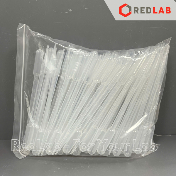 Pipet paster nhựa 5ml ONELAB, ống hút nhỏ giọt / transfer pipette, chia vạch nổi, có VAT