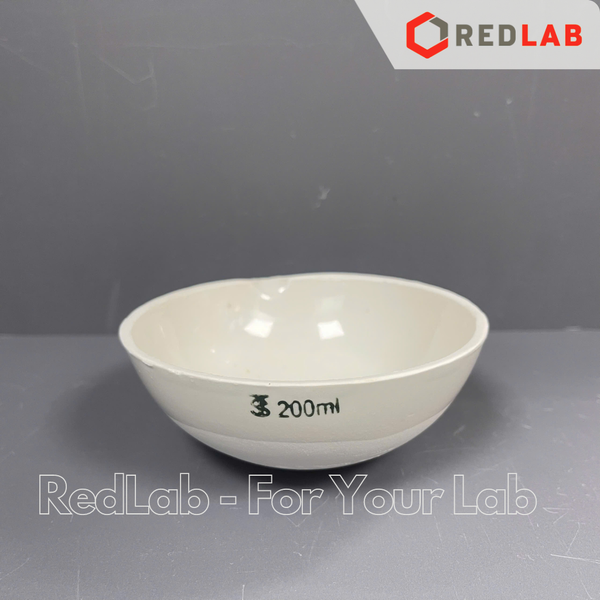 Bát sứ có mỏ ONELAB 60 75 100 125 150 200 250 300 ml, chịu nhiệt, dùng nung đốt mẫu thí nghiệm, có VAT