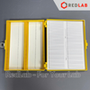 Hộp đựng lam kính hiển vi 100 vị trí BIOLOGIX 41-5100 cho lam 25×75mm, Slide Storage Boxes, nhựa ABS, có VAT