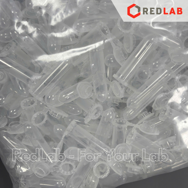 [Gói 500 cái] Ống ly tâm dạng Eppendorf 0.5 1.5 2 ml BIOLOGIX 80-0500 80-1500 80-0020, nhựa PP, có thể hấp autoclave, có VAT