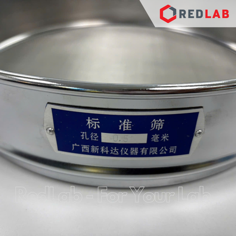 [Đặt trước] Sàng rây thí nghiệm Ø 300mm, cao 70mm lỗ vuông / lỗ tròn nhiều kích thước, có VAT