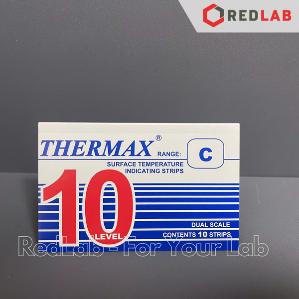 Dụng cụ kiểm tra nhiệt độ Thermax hãng TMC 10 Level, range A B C D E (pack 10 temperature indicating strips) có VAT