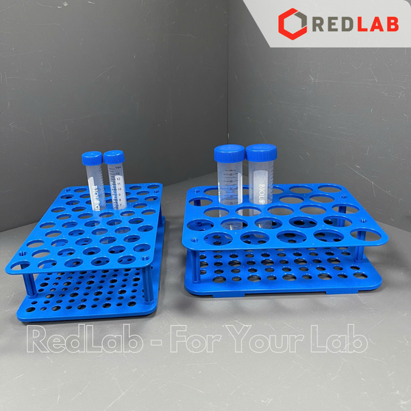 Giá đựng ống ly tâm 15ml / 50ml BIOLOGIX (giá đỡ ống falcon 25 / 50 vị trí) nhựa PP, có thể tháo lắp, có VAT