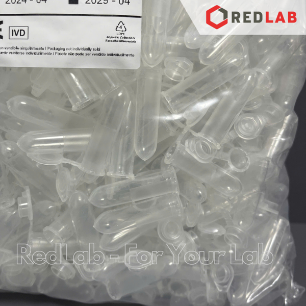 [Gói 1000 cái] Ống ly tâm dạng Eppendorf 1.5ml 2ml Aptaca - Ý 1003/G, 1303, microtube liền nắp, chia vạch, có VAT