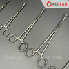 Pen / panh kẹp thẳng / cong Pakistan 12 14 16 18 20 24 cm, không mấu, có gờ, dùng trong lab thí nghiệm, có VAT