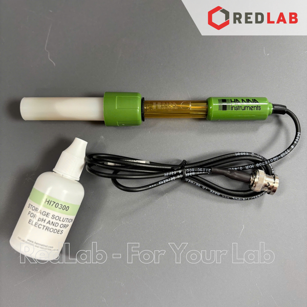 Điện Cực pH Thân Bằng Nhựa Cổng BNC Hanna HI1230B, có VAT