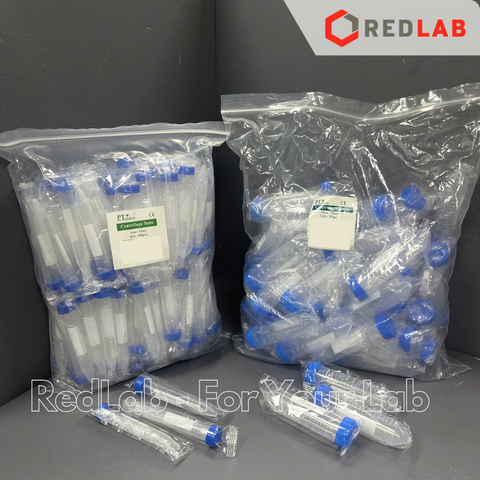 Ống ly tâm nhựa 15ml / 50ml Individually sterile PT Medical falcon / centrifuge tube, có VAT