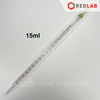 Pipet thẳng chia vạch loại dài ONELAB 0.1 0.2 0.5 1 2 5 10 15 20 25 50 ml, ống hút thủy tinh thí nghiệm, có VAT