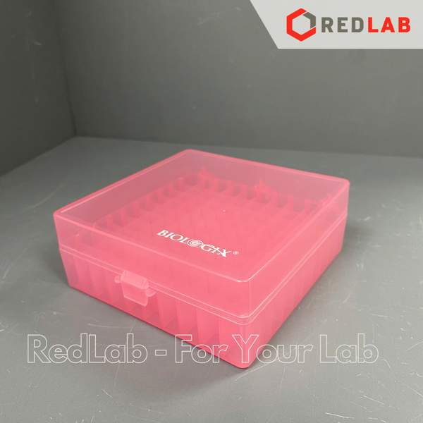 Hộp trữ lạnh 100 vị trí BIOLOGIX 90-9100 nhựa PP, chịu nhiệt -86°C đến hấp 121°C (La-Pha-Pack) có VAT