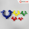 Kẹp cổ nhựa GENLAB # 10 12 14 19 24 29 34 40 45, giữ cố định cổ nhám, các kết nối thủy tinh trong thí nghiệm, có VAT