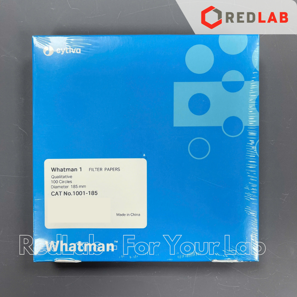 Giấy lọc định tính số 1 WHATMAN trung bình nhanh 11um, Ø 25 42.5 47 55 70 90 110 125 150 185 mm (hộp 100 tờ) có VAT