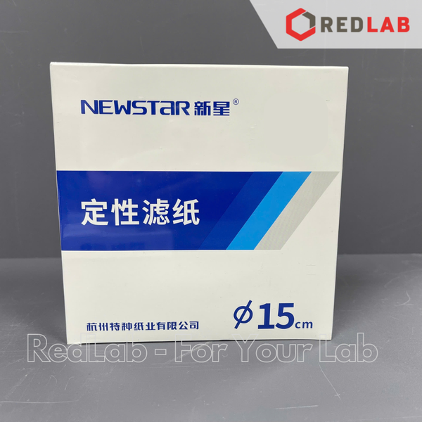 Giấy lọc định tính NewStar Ø 7 9 11 12.5 15 18 cm, loại 101 102 103, chảy nhanh / trung bình / chậm (hộp 100 tờ) có VAT