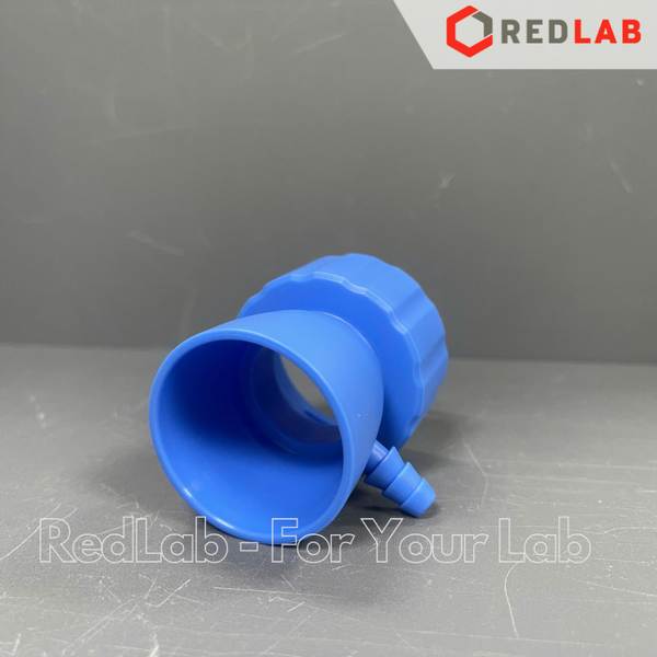 Adapter GL45 có vòi dùng cho bộ lọc vi sinh ROCKER 197000-65, nhựa PP, có thể hấp autoclave, filtration adaptor, có VAT